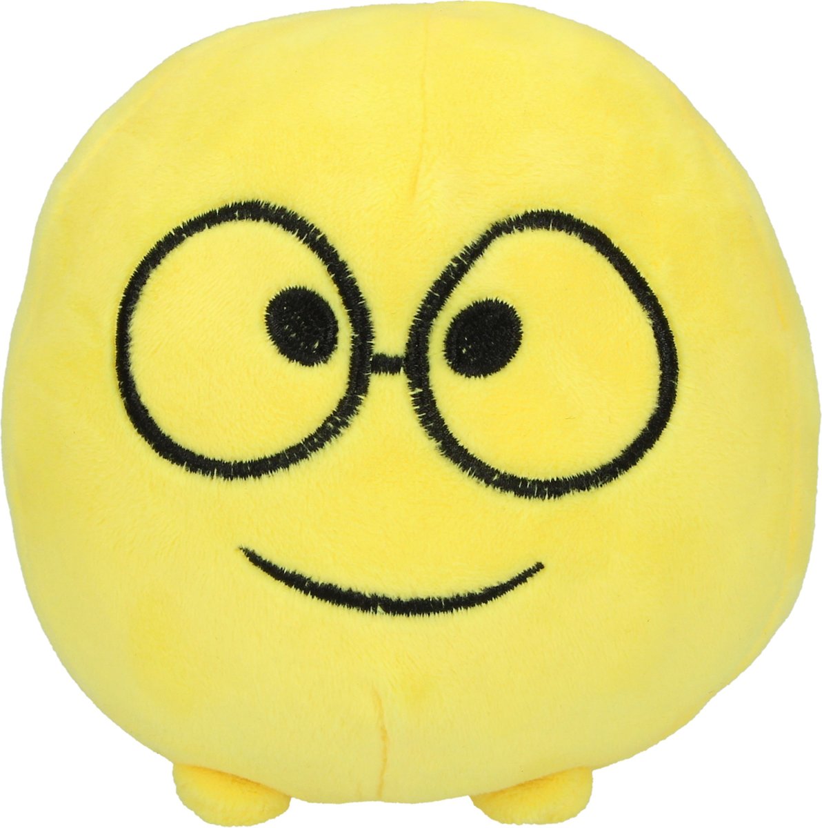 Toyworld Emoji Pluchen Knuffel Nerd – 11x11x12cm | Emoticons | Speelgoed | Kinderen